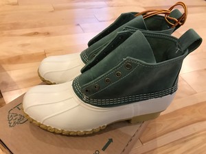 ll bean white boots