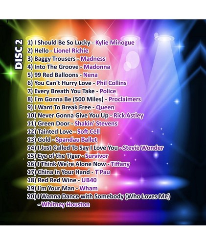 Mr Entertainer Big Karaoke Hits of The 80's (Eighties) - Picture 3 of 5