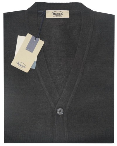 Suéter Hombre Lana Merino 3XL 4XL 5XL 6XL Chaqueta Punto Antracita Talla  Grande | eBay