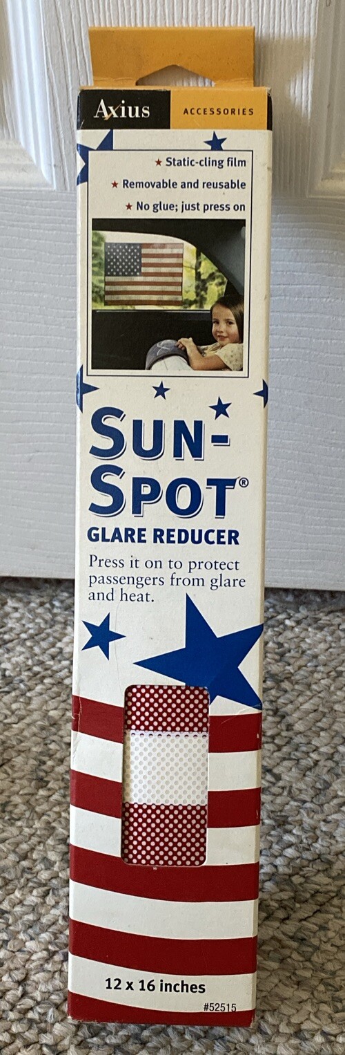 Axius Car Sun Shade Glare Protection For Side Windows Static Cling Film