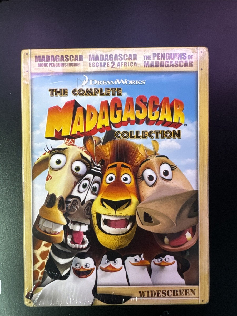 Madagascar: The Complete Collection (DVD, 2009, 3-Disc Set