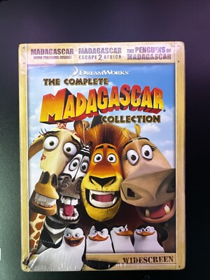 Madagascar: The Complete Collection (DVD, 2009, 3-Disc Set