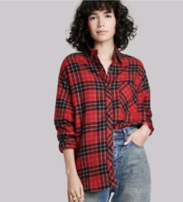 high low plaid shirt