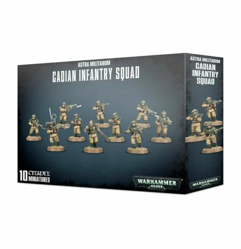 Astra Militarum Squadron Warhammer 40K Miniatures Unassembled & Unpainted