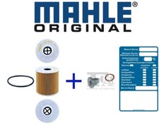 MAHLE Ölfilter + Ölablassschraube für PEUGEOT 5008 II 508 PARTNER RCZ OPEL