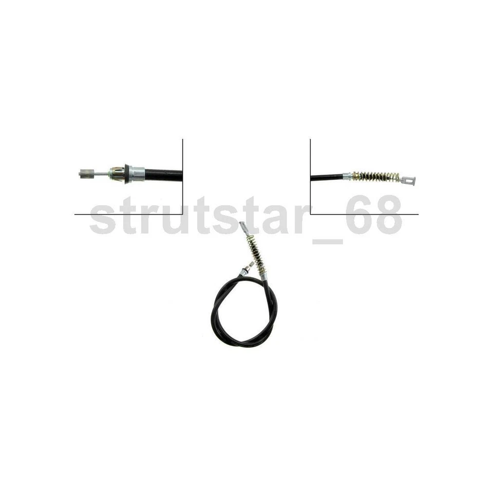 2 Rear Parking Brake Cable Fits Ford Explorer Lincoln Aviator - Image 2 of 4
