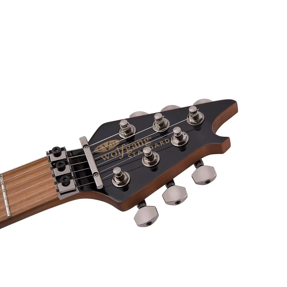 Гитара EVH Wolfgang WG Standard QM, доска из обожженного клена, стеганое одеяло с черным выцветанием - Изображение 4 из 4