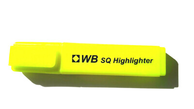 Highlighter Pen Neon Yellow Highlighter Marker Pen Fluorescent