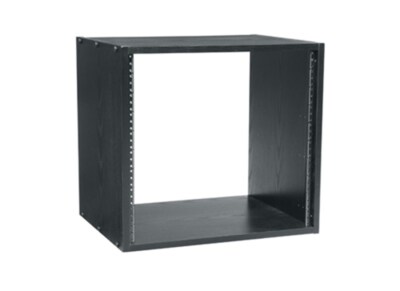 Middle Atlantic RK8 Black Laminate Rack, 16'' deep