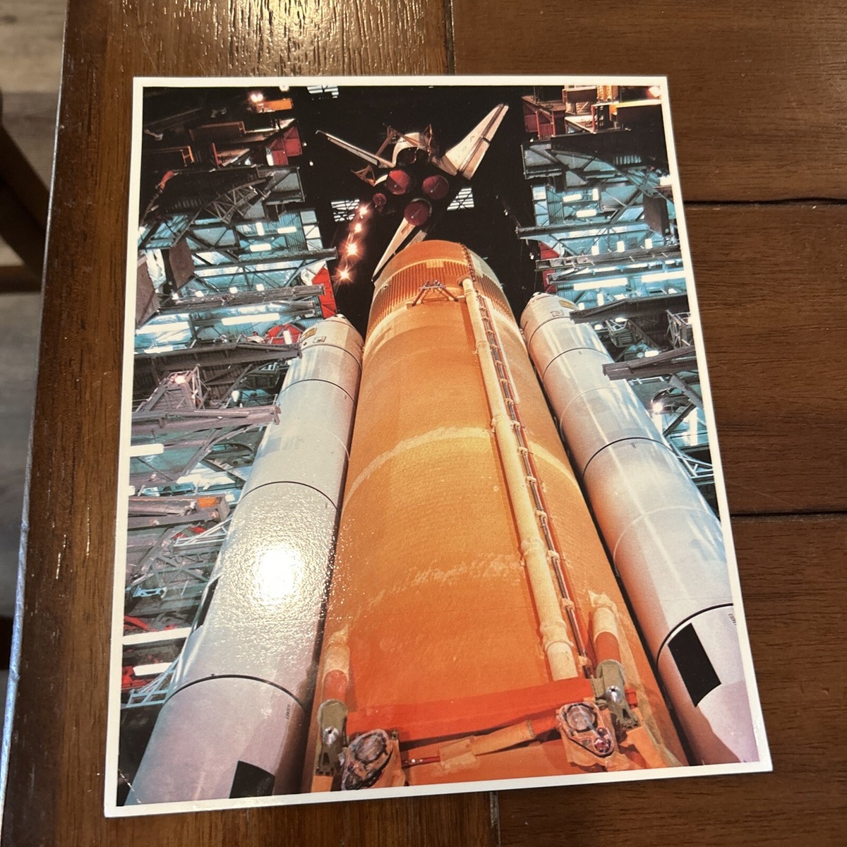 NASA Space Program Collection, Space Shuttle Laser Photo Art Set 5