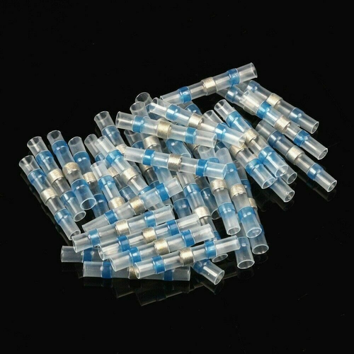 200x Conectores de cable retráctil térmico de manga de sello de soldadura Terminales de cuaderno impermeables - Imagen 4 de 11