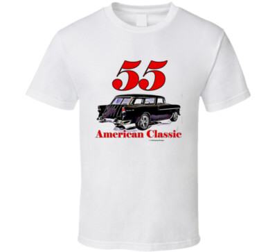 55 Nomad American Classic Musclecar Vintage Gift T Shirt