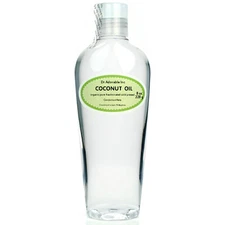 ORGANIC PURE FRACTIONATED COCONUT OIL RAW *FREE S&H!*