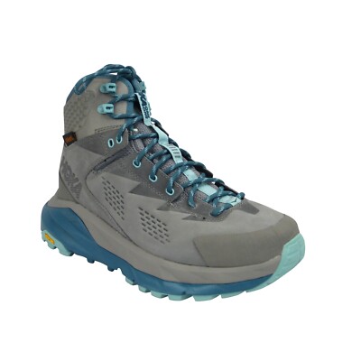 Hoka One One Women's Hiking Boots Sky Kaha Frost Gray / Aqua Haze