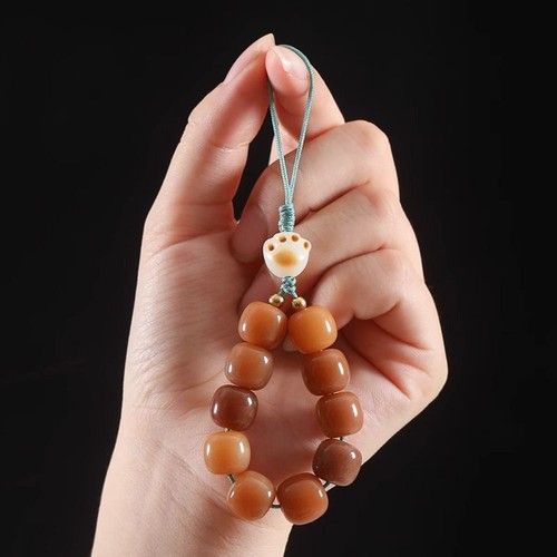 Phone Charm Phone Hanging Rope Cat Claw Mobile Phone Lanyard Telephone Jewelry - 第 1/16 張圖片