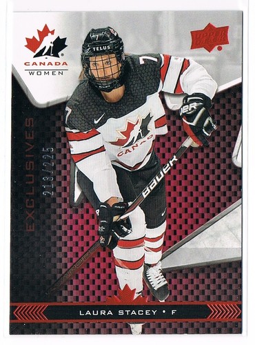 2018 Upper Deck Team Canada Juniors UD Exclusives Red #/225 Pick From List !! - Picture 20 of 27