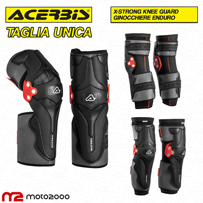 X-STRONG KNEE 2.0 COPPIA GINOCCHIERE PROTEZIONI MOTO CROSS