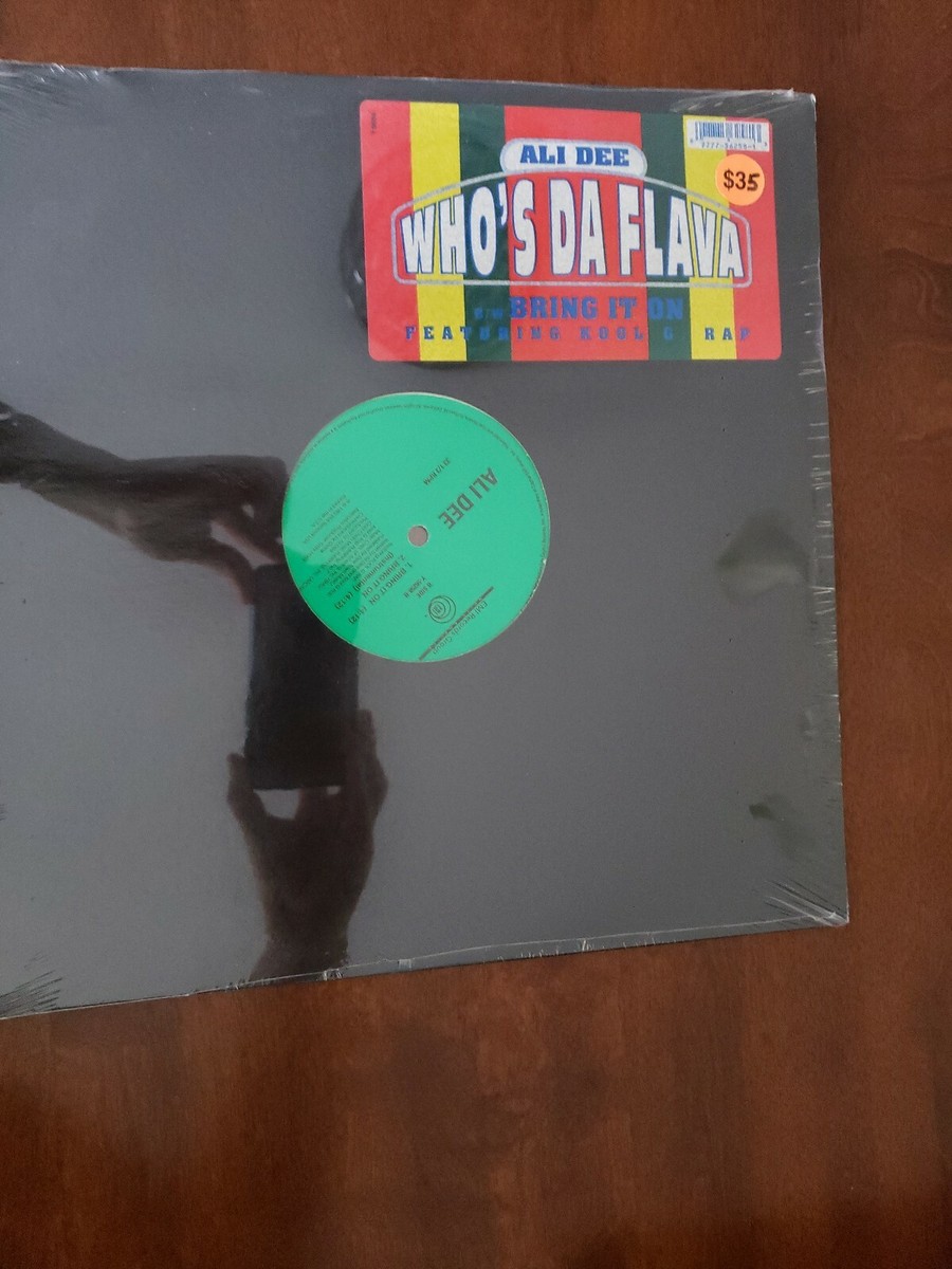 g-rap L.A. Wee-Vo ‎ Ali Dee–Who's Da Flava Feat. Kool G Rap (1992) EMI Y-56258 12