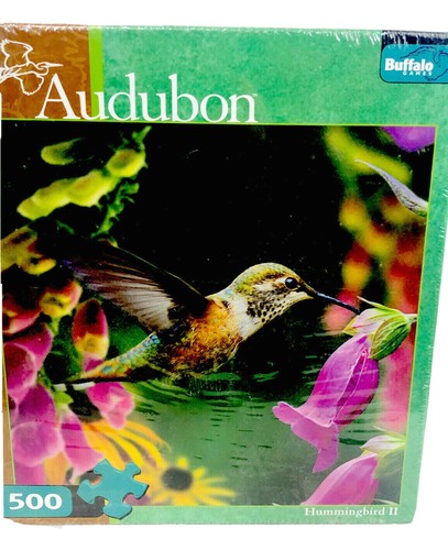 NIB Audubon Buffalo Games Hummingbird 11 Jigsaw Puzzle 500 Pieces - Picture 7 of 7