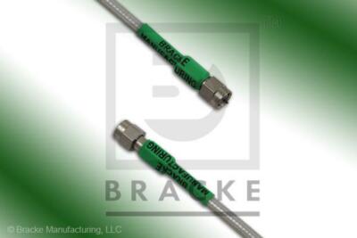 26.5 GHz Precision SMA Male to SMA Male Cable Assembly 48'' BRACKE BM95010.48