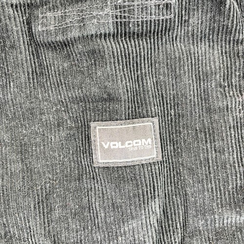 Vintage Volcom Corduroy men S/28-32 Y2K Shorts Skater Elastic Waist Drawstring - Picture 9 of 10