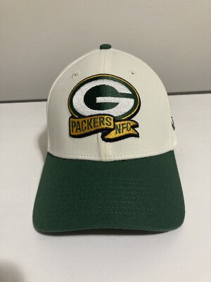 Green Bay Packers red batty equipment manager Team Issued Worn Used Hat w/tag