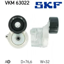 Tensioner pulley, V-ribbed belt SKF VKM63022 for Honda