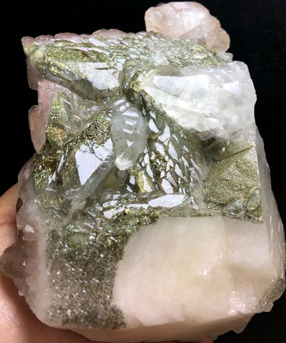 1316g Raw Skeletal Quartz Red Calcite&Phosphorous iron ore Inner Mongolia #203 - Picture 5 of 11
