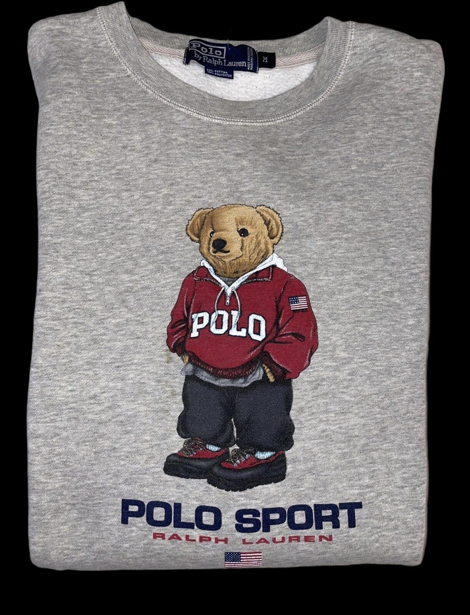 Polo Sport Ralph Lauren Vintage Polo Bear USA Crewneck Size Polo Sport Ralph Lauren Vintage Polo Bear USA Crewneck Size