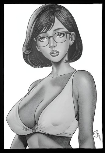 Velma (09"x12") by Wellington Rafael - Ed Benes Studio