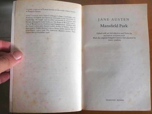 Mansfield Park by Jane Austen - Picture 6 of 7