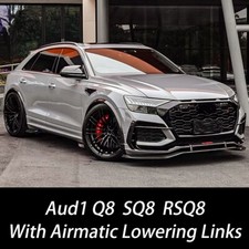 For 2018 Audi Q8 SQ8 RSQ8 (4M) Adjustable AIR Ride SUSPENSION LOWERING Links KIT