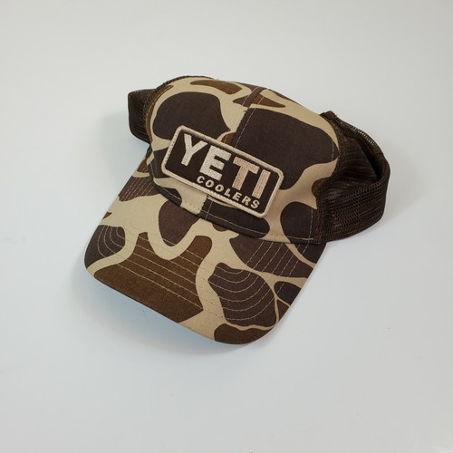 YETI Coolers Camo Snapback Trucker Hat 