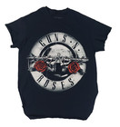 Guns N' Roses Women's Concert T-Shirt Short Sleeve Black Size Small Pre-Owned