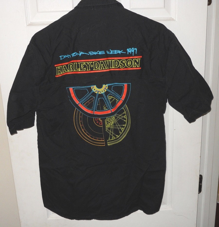 Harley Davidson Studded Denim Mini (XS)