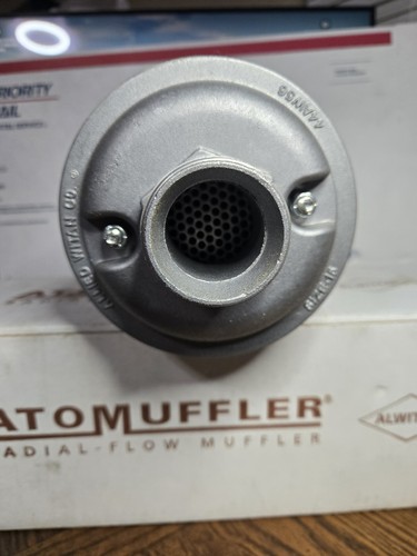 ALWITCO LUFTABGAS SCHALLDÄMPFER M15 1-1/2" AUSSENKBAR NPT - Bild 4 von 8