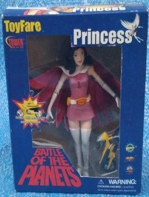 Figura de acción Princesa Batalla de los Planetas MIP Toyfare Tower Records exclusiva Foto 2 de 4