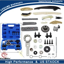 Timing Chain & Tool Kit For Audi A3 A4 A5 A6 Quattro Volkswagen Golf/GTI MK5 2.0