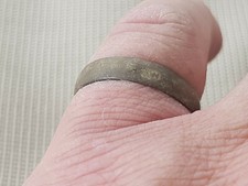 Nice Roman crude copper alloy ring adjustable type A must read description L98a