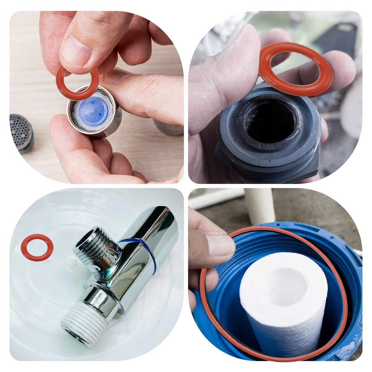 7mm ID X 4mm C/S Viton FKM FPM O Ring. Choose - Foto 2