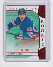 2019 2019-20 ARTIFACTS LIBOR HAJEK ROOKIE RUBY PARALLEL 293/399 173 RANGERS