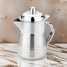 Caraffa Caffè In Vetro Hominas 500 Ml | Resistente Al Calore Con Coperchio | Per Bevande Calde E Fredde - Foto 12