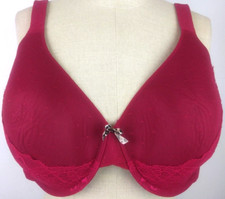 Ambrielle RN93677 Red Everyday Full Figure Underwire T-Shirt Bra Size 40DD  37 