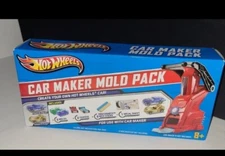 2012 Hot Wheels Car Maker Mold Pack Fish'd & Chip'd Scoppa Di New