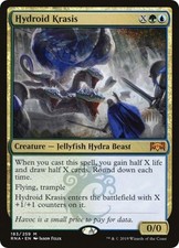 Hydroid Krasis -Foil Light Play MTG Promo Pack: Throne of Eldraine