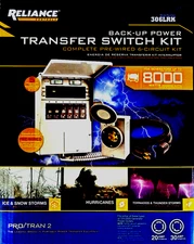 Reliance Back-Up Power 30-Amp ProTran 2 Manual Transfer Switch Kit 306LRK