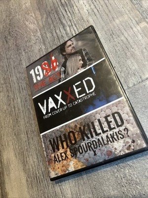 Triple Vaccine Damage Awareness DVD Set 1986 The Act Vaxxed Who Killed Alex NEW