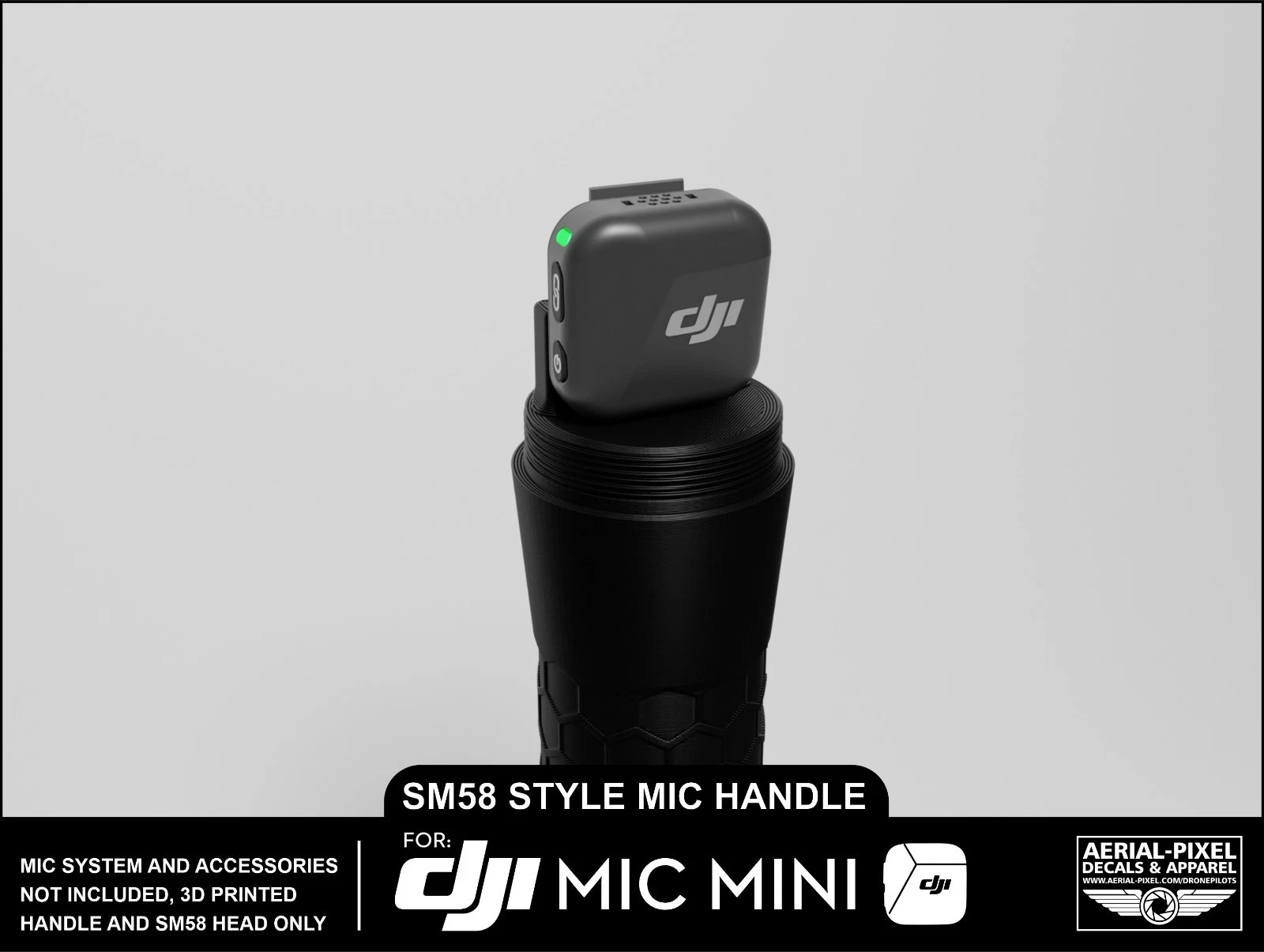 DJI Mic Mini Traditional Microphone Grip Interview Handle SM58