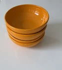 4 Fiesta All-Purpose Gusto Bowls Yellow Color 5.5"Dx3"H / Fiestaware Soup Bowls