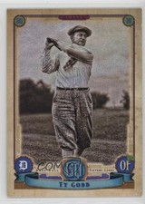 2019 Topps Gypsy Queen SP Legend High Number Bazooka Back Ty Cobb #318 HOF 13iq